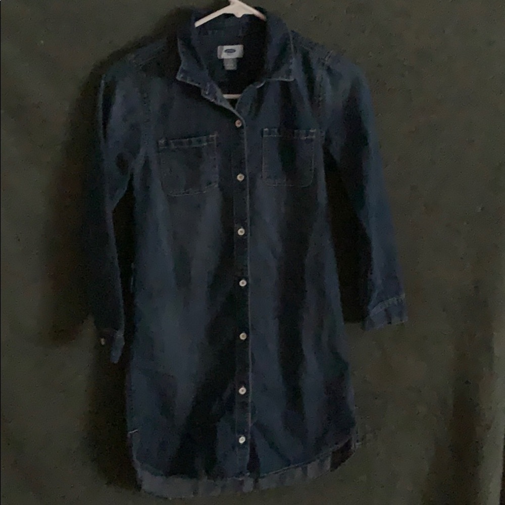 Girls Jean dress. Old navy